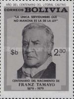 Franz Tamayo (1879-1956), writer and politician