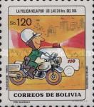 Police officer on Motorcycle, Police Car