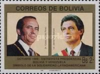 Carlos Andres Perez and Jaime Paz Zamora