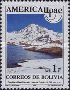 Nevado Huayna in the Cordillera Real