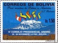 Flags of Andean Nations, Mount Illimani