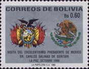 Coats of Arms of Bolivia and Mexico