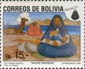 Indio mother; Crespo Gastelu