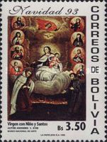 Madonna with Child and Saints, Anonymous