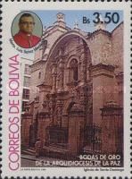 Church Santo Domingo and Portrait of Luis Sainz Hinojosa