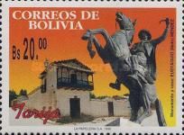 Equestrian statue of Eustaquio (Moto) Mendez and house