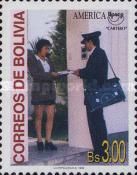 Postman delivering Mail