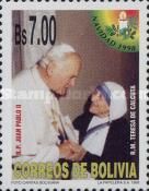 Pope Paul II Meeting Mother Theresa