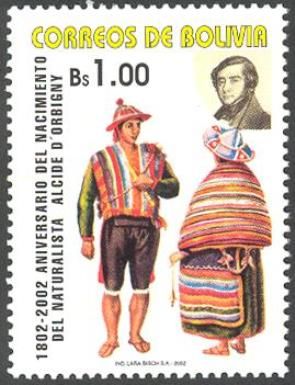 Bolivians in traditional Costumes