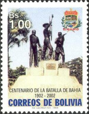 Bruno Racua and Soldiers