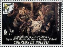 Adoration of the Sheppards by Melchor Pérez