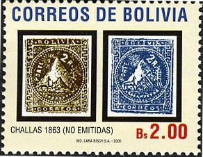 Unissued stamps of 1863