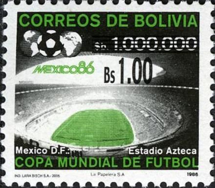 Azteca Stadium overprint