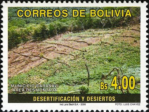 Deforested area in Caravani