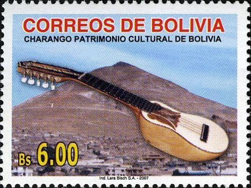 Charango and Mount Potosi