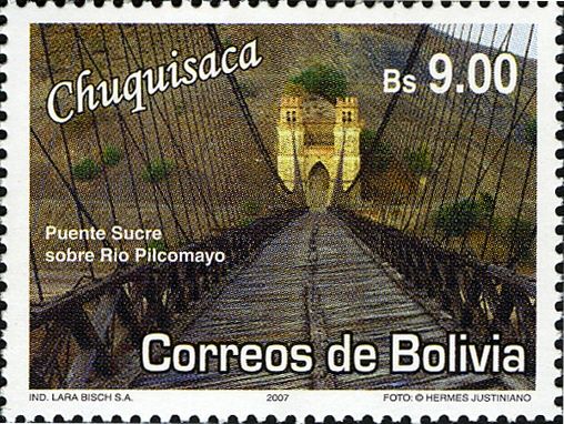 Sucre Bridge over Pilcomayo River