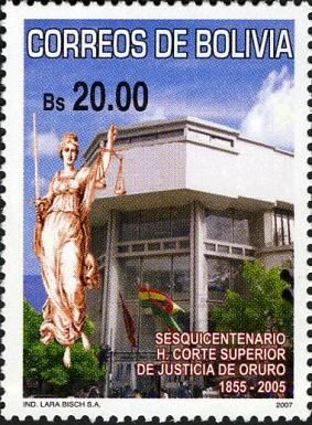 Allegory of Justice, Building