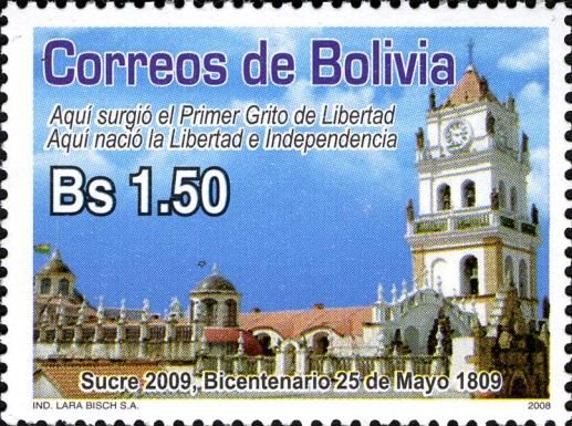 Clock Tower of Sucre Cathedral