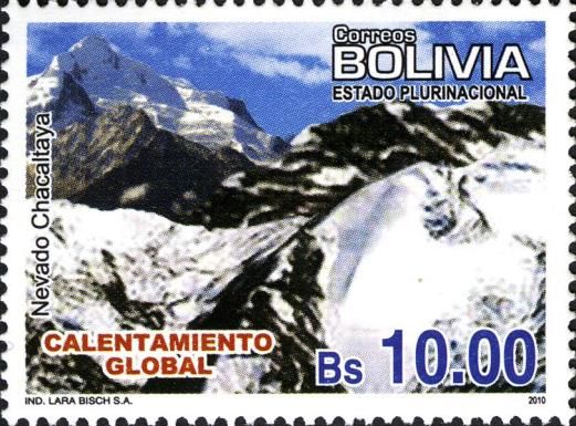 Mount Chacaltaya and Glacier