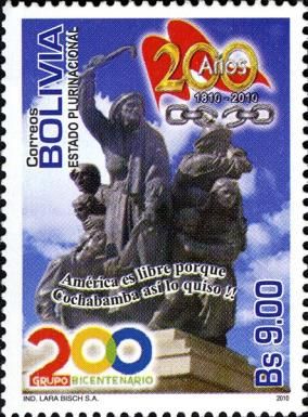 Statue in Cochabamba