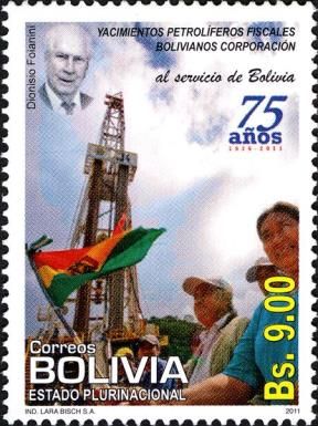 Dionisio Foianini and Oil Derrick