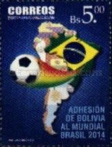 Map of South America and Ball