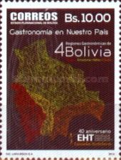 Gastronomic Map Of Bolivia