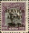 Marechal Hermes da Fonseca Overprinted