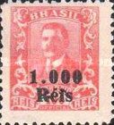 Wenceslau Braz Surcharged