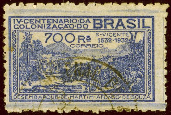 Landing of Martim Afonso de Souza in São Vicente