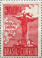 Visit of Cardinal Pacelli to Brazil, future Pope Pius XII