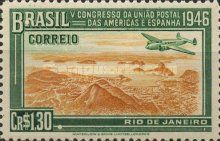 Plane over Rio de Janeiro