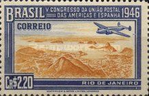 Plane over Rio de Janeiro