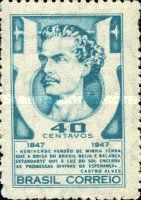 Poet Antônio Castro Alves Birth Centenary