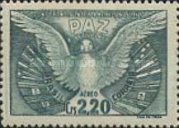 Dove of Peace and Flags of the American Republics
