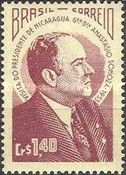 Presidente Anastácio Somoza from Nicarágua Visits Brazil