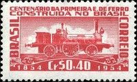 Baronesa, 1852 (First Locomotive Used in Brazil)