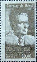 Marechal Josip Broz Tito from Yuguslavia visit to Brazil