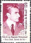 Shah of Iran Reza Pahlevi visit Brazil