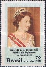 Queen Elizabeth II Visits Brazil