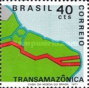 Map of Trans-Amazon Highway