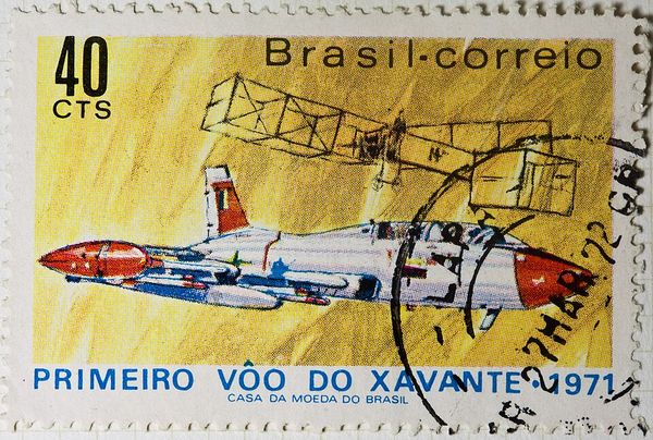 Xavante Jet and Santos Dumont’s 14-Bis Plane