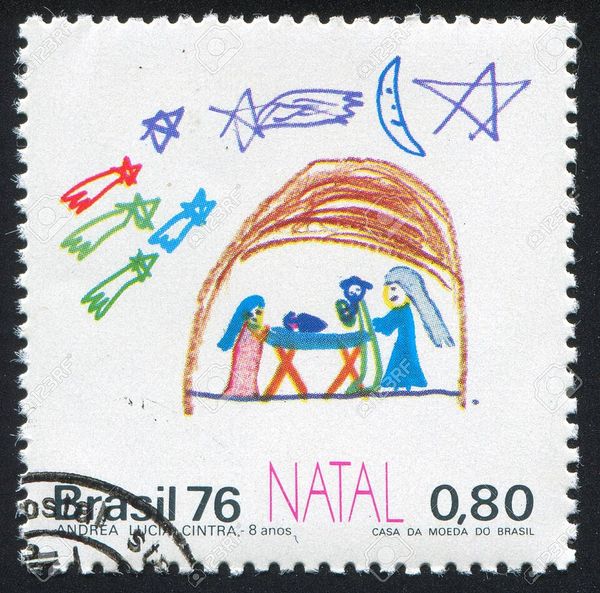 Christmas - Holy Family in the Manger