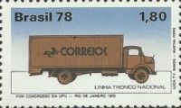 Modern Postal Truck