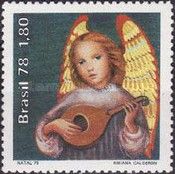 Angel Playing Lute