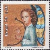 Angel Playing Lyre
