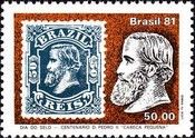 Stamp Day - D. Pedro II "Small Head"