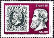 Stamp Day - D. Pedro II "Small Head"