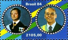 King Carl Gustaf XVI of Sweden Visits Brazil