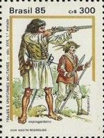 Mulatto Fusilier and Pikeman with Scimitar (Early 17th Cent)